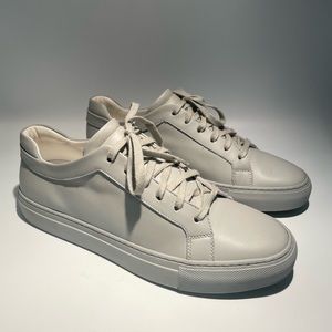 M. Gemi Leather Gray Sneaker